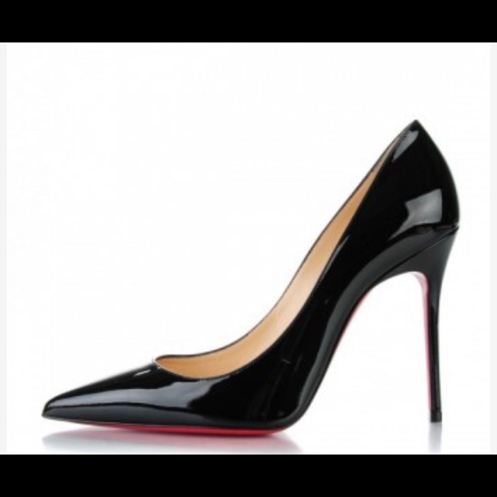 Christian Louboutin Patent Decollete 100